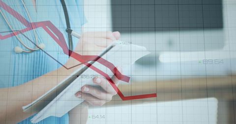 Healthcare Report Financial Downturn Concept