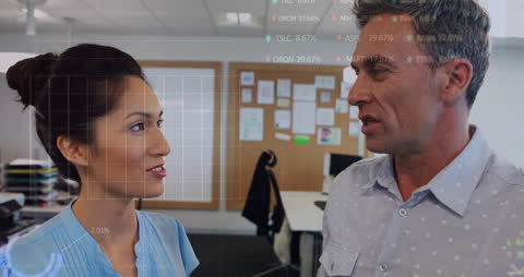 Financial Data Processing and Collaboration at Modern Office