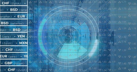 Digital Financial Metrics in Abstract Conceptual Layout - Download Free Stock Images Pikwizard.com