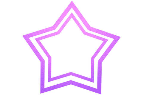 transparent purple geometric star outline icon illustration - Download Free Stock Videos Pikwizard.com