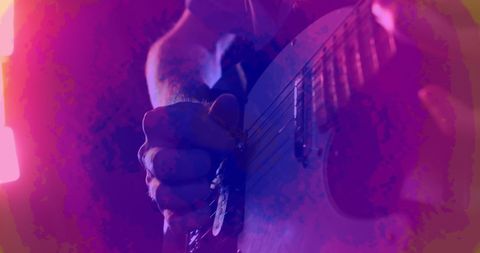 Dynamic Music Performance with Abstract Vibrant Colors - Download Free Stock Images Pikwizard.com