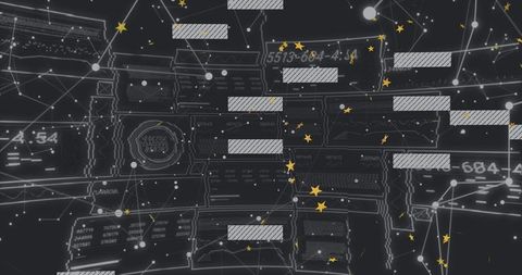 Futuristic Data Network with Nodes and Virtual Interface