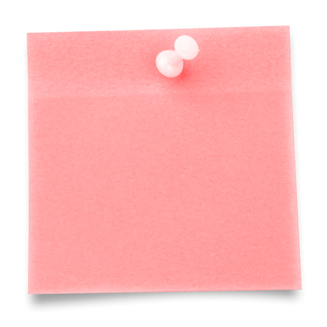 Transparent Red Sticky Note with White Thumbtack for Office Use and Reminders - Download Free Stock Videos Pikwizard.com