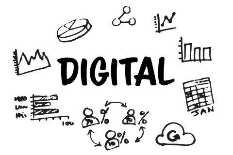 Digital Communication Concepts with Icons on Transparent Background - Download Free Stock Videos Pikwizard.com