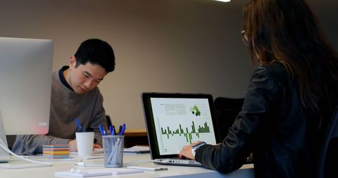Collaborative Workflow in Modern Office Environment - Download Free Stock Images Pikwizard.com