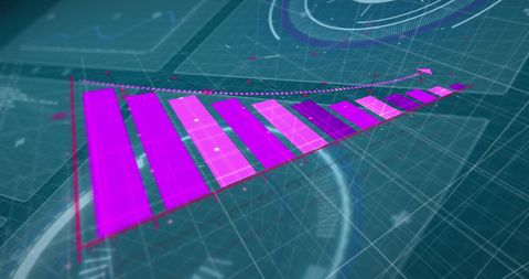 digital data graph with futuristic interface elements - Download Free Stock Images Pikwizard.com
