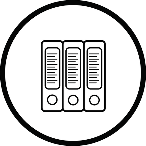 Transparent File Folder Icons in Circular Design Concept - Download Free Stock Videos Pikwizard.com