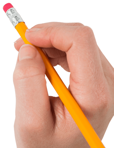 closeup of hand erasing with pencil eraser on transparent background - Download Free Stock Videos Pikwizard.com