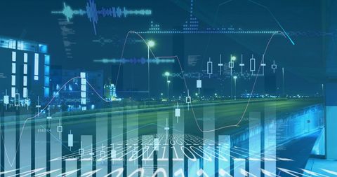 Digital financial interface over city infrastructure