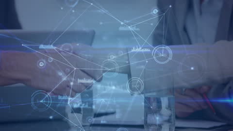 Global Business Networking and Digital Collaboration Concept