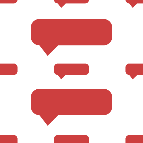 seamless red speech bubbles on transparent background - Download Free Stock Videos Pikwizard.com