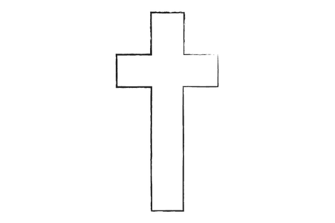 Christian Cross Silhouette on Transparent Background - Download Free Stock Videos Pikwizard.com