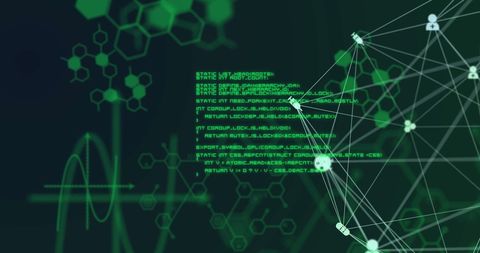 Digital Data Network with Futuristic Interface Elements - Download Free Stock Images Pikwizard.com