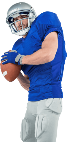 transparent football player throwing pass in action pose - Download Free Stock Videos Pikwizard.com