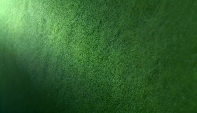Emerald green felt texture close-up showing soft nap, plush surface and light gradient