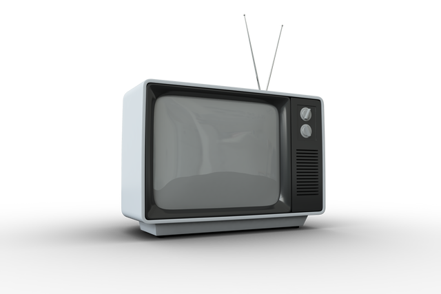 Retro TV Set on Transparent Background for Communication & Television Concepts - Download Free Stock Videos Pikwizard.com