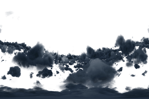 Transparent Storm Clouds Illustration on Clear Background - Download Free Stock Videos Pikwizard.com