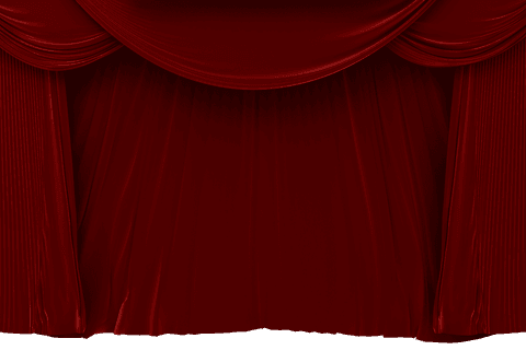 red theater curtains on transparent background for dramatic effect - Download Free Stock Videos Pikwizard.com