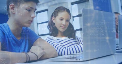 Students Engaged in Technical Education with Mathematical Overlay