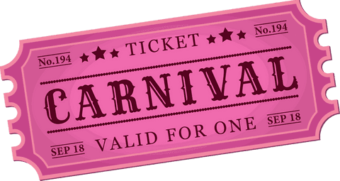 transparent pink carnival admission ticket for urban festival events - Download Free Stock Videos Pikwizard.com