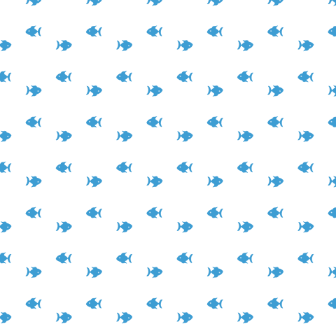 Blue Fish Pattern on Transparent Background with Repeating Design - Download Free Stock Videos Pikwizard.com