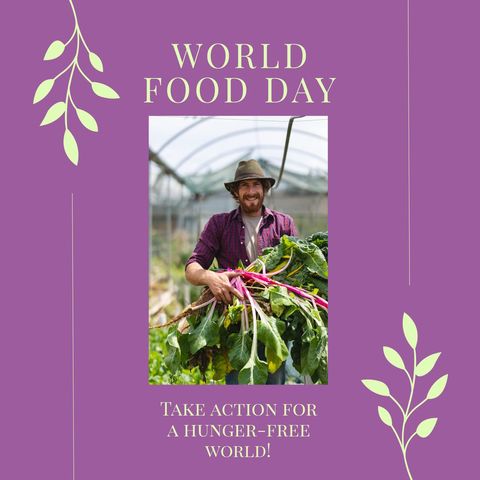 celebrating world food day: smiling farmer with harvested beetroots - Download Free Stock Templates Pikwizard.com