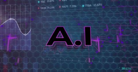 AI Concept with Data Analytics and Network Visualization - Download Free Stock Images Pikwizard.com
