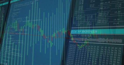 Encryption and Data Visualization in High-Tech Setup