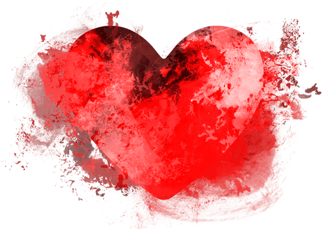 transparent exploding red heart with colorful splash - Download Free Stock Videos Pikwizard.com