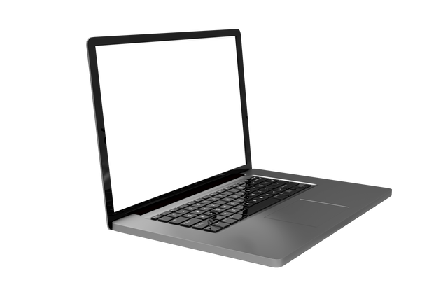 Transparent Background Digital Laptop with Blank Screen for Copy Space - Download Free Stock Videos Pikwizard.com