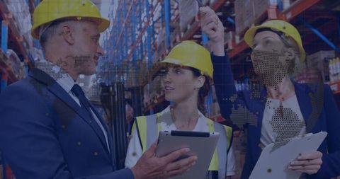 Warehouse Team Planning with Digital Overlay Technology