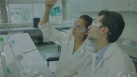 Diverse Scientists Researching in Modern Laboratory