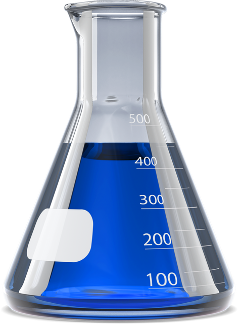 Close-up of Transparent Blue Chemical Solution in Measuring Cylinder - Download Free Stock Videos Pikwizard.com