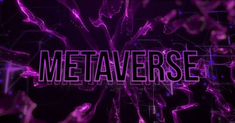Futuristic Metaverse Concept with Vibrant Digital Graphics - Download Free Stock Images Pikwizard.com