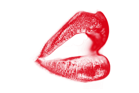 transparent red lips illustration with bold style - Download Free Stock Videos Pikwizard.com