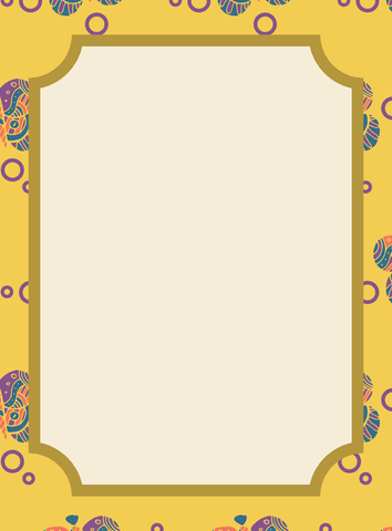 transparent decorative border with empty frame - Download Free Stock Videos Pikwizard.com