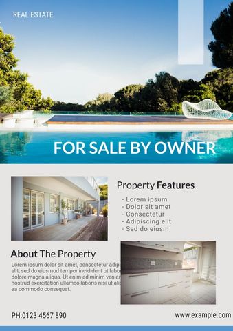 Luxury Home With Pool For Sale By Owner - Download Free Stock Templates Pikwizard.com