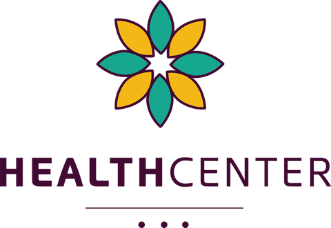 Transparent Floral Logo for Health Center with Modern Typography