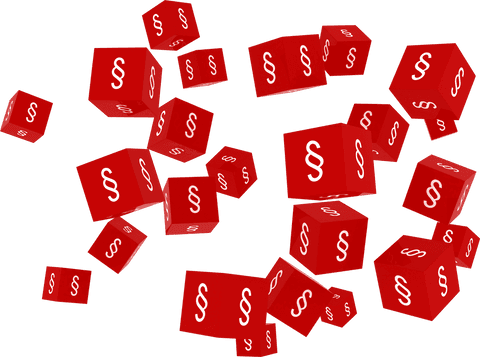 transparent red blocks with section symbols concept - Download Free Stock Videos Pikwizard.com