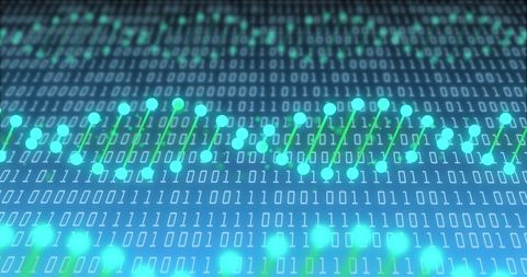Digital DNA Structure on Binary Data Background Conceptual Image - Download Free Stock Images Pikwizard.com