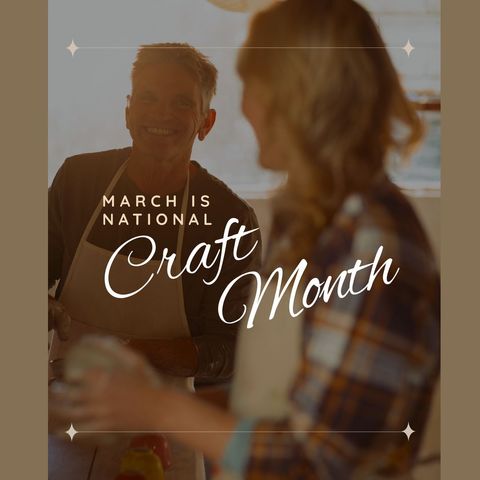 celebrating national craft month with passionate artisans - Download Free Stock Templates Pikwizard.com