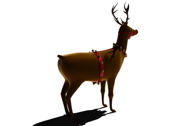 Transparent Sleigh Reindeer with Jingle Bells Chile - Download Free Stock Videos Pikwizard.com