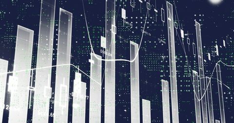 Analyzing Data on Digital Interfaces in Business Environment - Download Free Stock Images Pikwizard.com