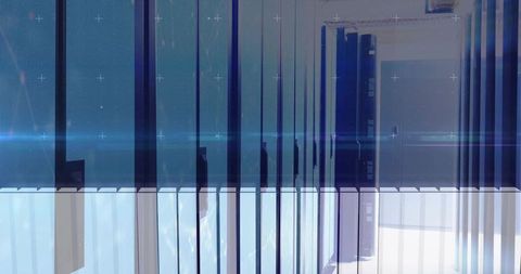 Abstract Glitch Pattern with Digital Screen and Light Effects