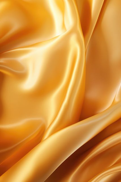 Close up of yellow silk material, created using generative ai technology - Download Free Stock Photos Pikwizard.com