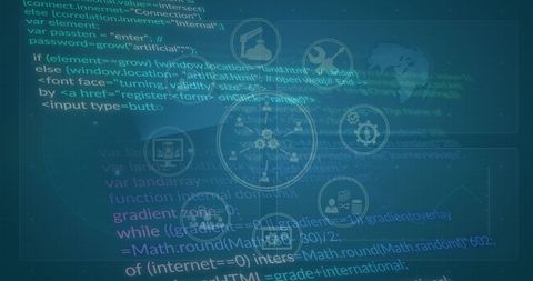 futuristic programming concepts with flow charts - Download Free Stock Images Pikwizard.com