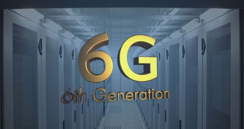 6G Technology in Data Center Innovation - Download Free Stock Images Pikwizard.com