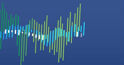 Abstract Graphical Data Representation in Blue Tones - Download Free Stock Images Pikwizard.com