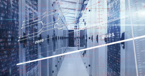 Data Visualization in Modern Server Room