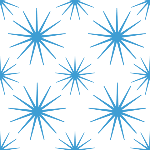 Seamless Blue Starburst Pattern on Transparent Background - Download Free Stock Videos Pikwizard.com